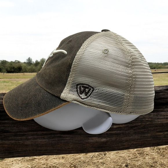 TOW University of Texas UT Longhorns Waxed Cotton Fitted Hat Cap Top of World - Picture 4 of 7